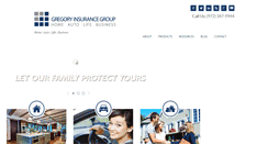 Desktop Screenshot of gregoryinsurancegroup.com